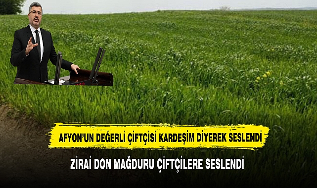 ÖZKAYA AFYON ÇİFTÇİSİNİ  UNUTMADI