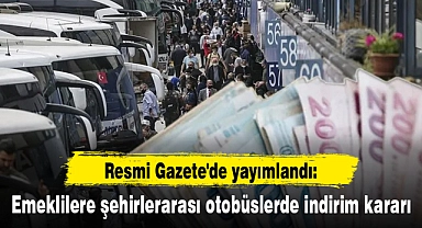 Resmi Gazete'de yayımlandı: Emeklilere şehirlerarası otobüslerde indirim kararı