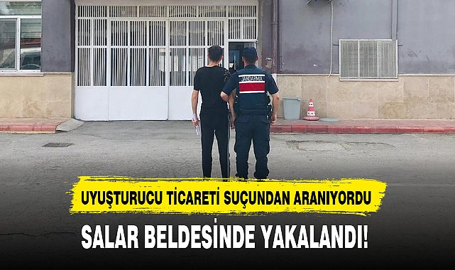 SALAR BELDESİNDE YAKALANDI!
