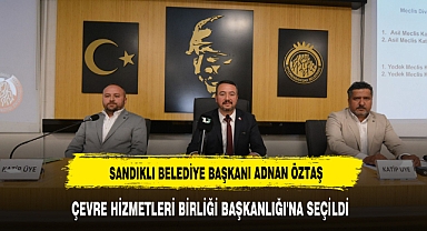 SANDIKLI BELEDİYE BAŞKANI ÖZTAŞ'A ÖNEMLİ GÖREV