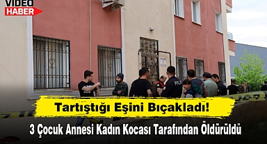 Tartıştığı Eşini Bıçakladı!