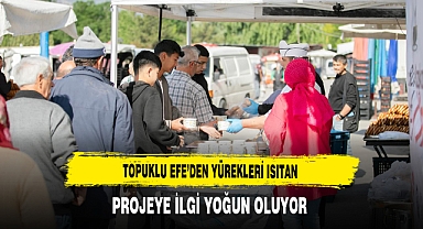 Topuklu Efe'den Yürekleri Isıtan Projeye İlgi Yoğun Oluyor