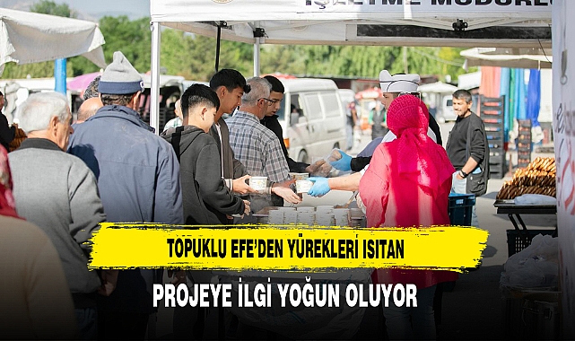 Topuklu Efe'den Yürekleri Isıtan Projeye İlgi Yoğun Oluyor
