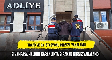 Trafo ve baz istasyonu hırsızını JASAT yakaladı