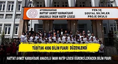 Tübitak 4006 bilim fuarı Düzenledi