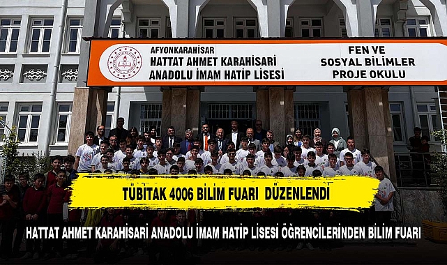 Tübitak 4006 bilim fuarı Düzenledi