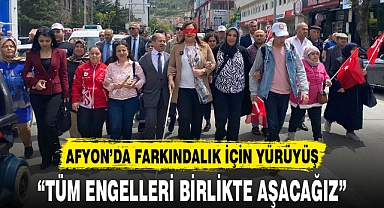 "TÜM ENGELLERİ BİRLİKTE AŞACAĞIZ"