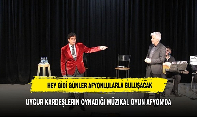TÜRK TİYATROSUNUN ÖNEMLİ İSİMLERİ AFYON'DA SAHNE ALACAK