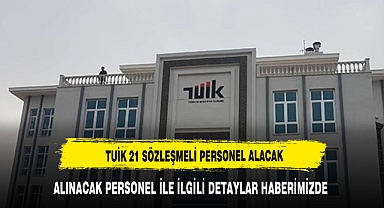 Türkiye İstatistik Kurumu 21 sözleşmeli personel alacak