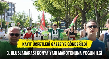 ULUSLARARASI MARATONA 31 ÜLKEDEN SPORCULAR KATILDI