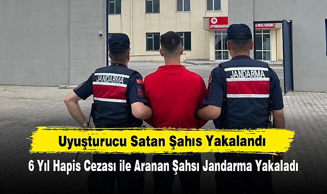 Uyuşturucu Satan Şahıs Yakalandı: 6 Yıl Hapis Cezası ile Aranan Şahsı Jandarma Yakaladı