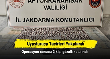 Uyuşturucu Tacirleri Yakalandı! Operasyon sonucu 3 kişi gözaltına alındı