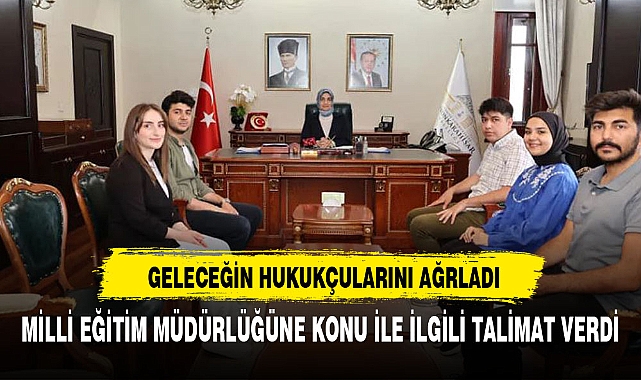 VALİ YİĞİTBAŞI GELECEĞİN HUKUKÇULARINI AĞIRLADI