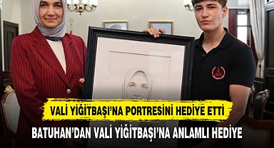 Vali Yiğitbaşı yetenekli öğrenciyi makamında misafir etti