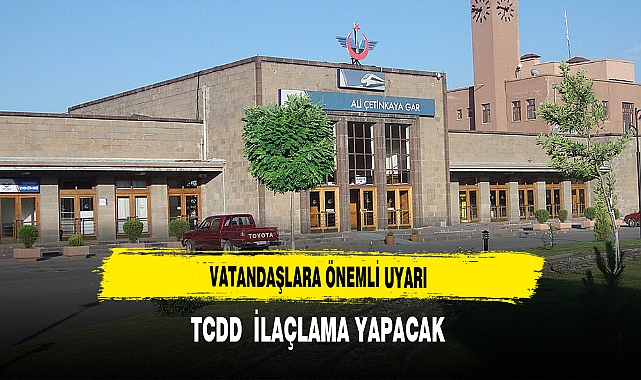 Vatandaşlara Önemli Uyarı TCDD İlaçlama Yapacak