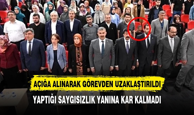 YAPTIĞI SAYGISIZLIK YANINA KAR KALMADI