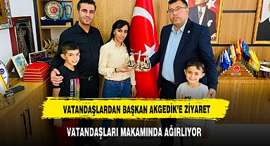Yaylabağı Belediye Başkanı Niyazi Akgedik'e Ziyaretler Devam Ediyor