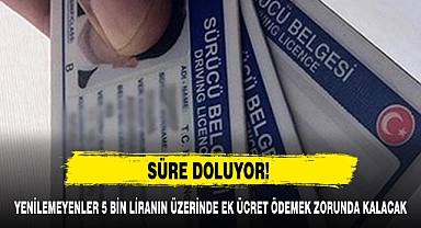 YENİLEMEYENLER 5 BİN LİRANIN ÜZERİNDE EK ÜCRET ÖDEMEK ZORUNDA KALACAK