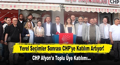 Yerel Seçimler Sonrası CHP'ye Katılım Artıyor!