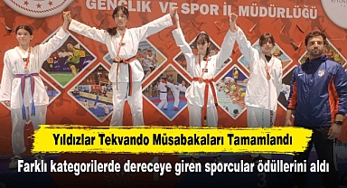 Yıldızlar Tekvando Müsabakaları Tamamlandı