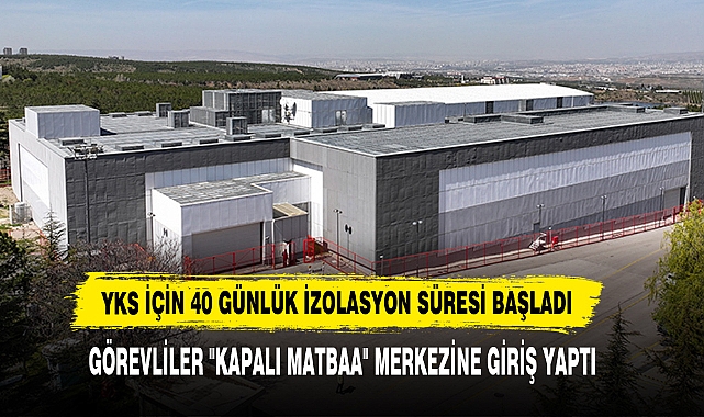 YKS İçin 40 Günlük İzolasyon Süresi Başladı
