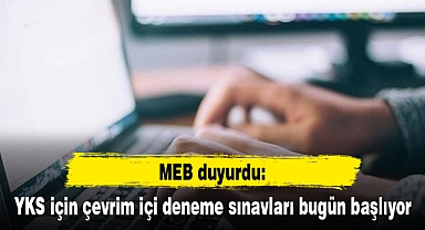 YKS için çevrim içi deneme sınavları bugün başlıyor