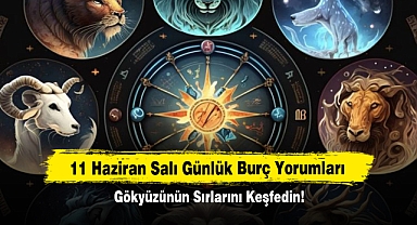 11 Haziran Salı Günlük Burç Yorumları: Gökyüzünün Sırlarını Keşfedin!
