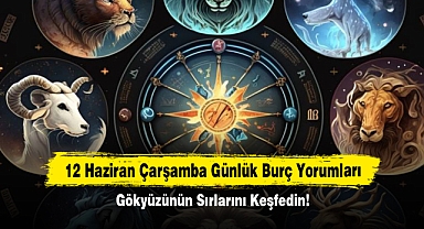 12 Haziran Çarşamba Günlük Burç Yorumları: Gökyüzünün Sırlarını Keşfedin!