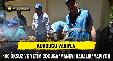 150 ÖKSÜZ VE YETİM ÇOCUĞA "MANEVİ BABALIK" YAPIYOR