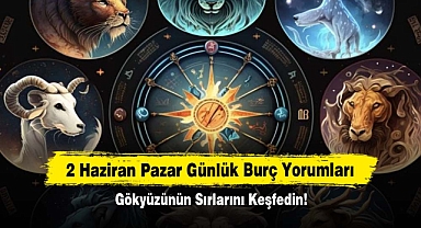 2 Haziran Pazar Günlük Burç Yorumları: Gökyüzünün Sırlarını Keşfedin!