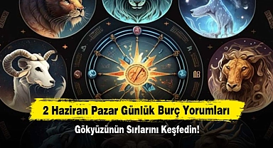 2 Haziran Pazar Günlük Burç Yorumları: Gökyüzünün Sırlarını Keşfedin!