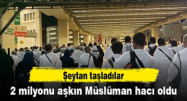 2 milyonu aşkın Müslüman hacı oldu