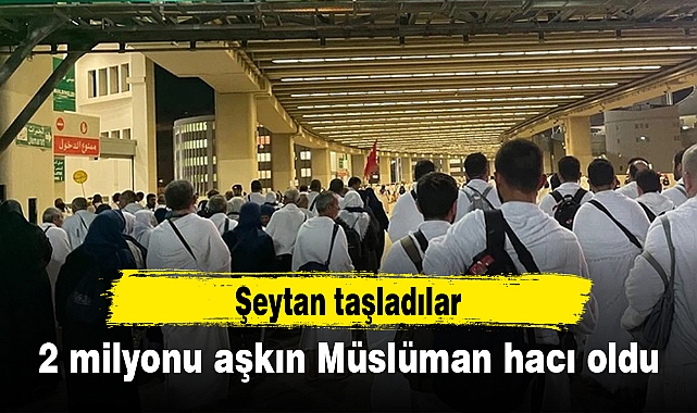 2 milyonu aşkın Müslüman hacı oldu