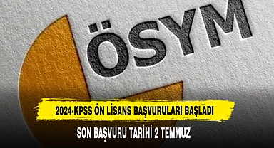 2024-KPSS Ön Lisans Başvuruları Başladı