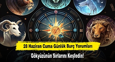 28 Haziran Cuma Günlük Burç Yorumları: Gökyüzünün Sırlarını Keşfedin!