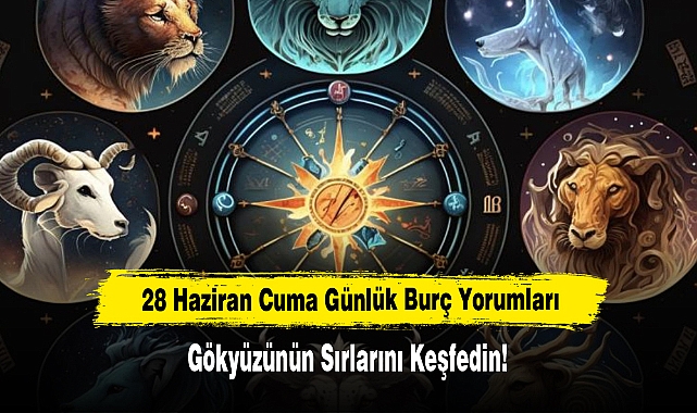 28 Haziran Cuma Günlük Burç Yorumları: Gökyüzünün Sırlarını Keşfedin!