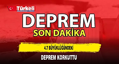 4.7 Büyüklüğündeki Deprem Korkuttu