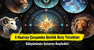 5 Haziran Çarşamba Günlük Burç Yorumları: Gökyüzünün Sırlarını Keşfedin!