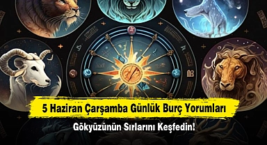 5 Haziran Çarşamba Günlük Burç Yorumları: Gökyüzünün Sırlarını Keşfedin!