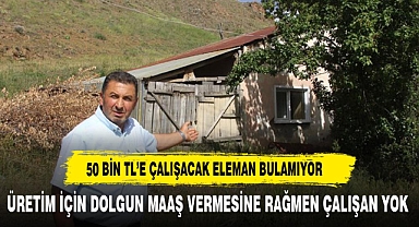 50 Bin Lira Maaş ve Ev İmkanlarına Rağmen kimse çalışmıyor