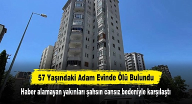 57 Yaşındaki Adam Evinde Ölü Bulundu! Haber alamayan yakınları şahsın cansız bedeniyle karşılaştı