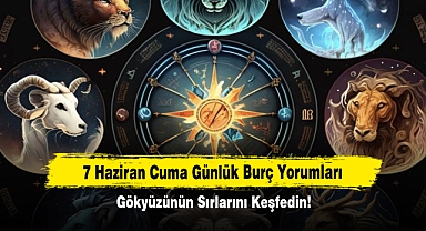 7 Haziran Cuma Günlük Burç Yorumları: Gökyüzünün Sırlarını Keşfedin!