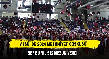 AFSÜ’ de 2024 Mezuniyet Coşkusu