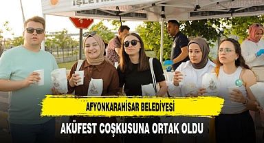 Afyon Belediyesi AKÜFEST Heyecanına Ortak Oldu