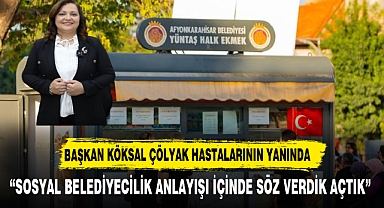 AFYON BELEDİYESİNDEN BİR SOSYAL BELEDİYECİLİK HİZMETİ DAHA