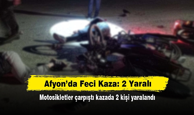 Afyon’da Feci Kaza: 2 Yaralı