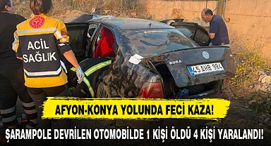 AFYON-KONYA YOLUNDA FECİ KAZA!