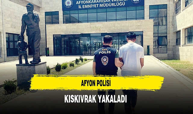 Afyon Polisi Kıskıvrak Yakaladı