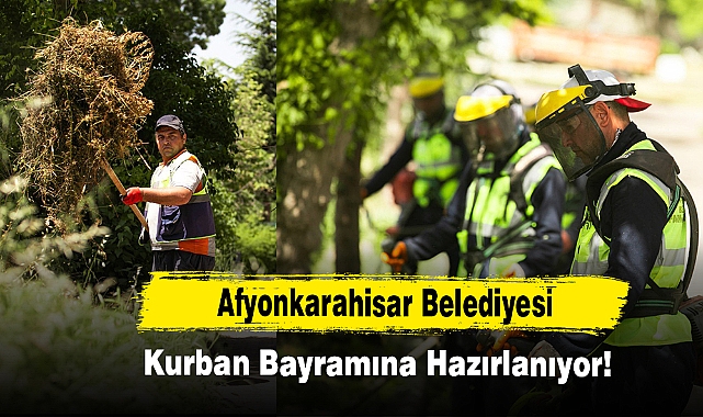 Afyonkarahisar Belediyesi Kurban Bayramı'na Hazırlanıyor!