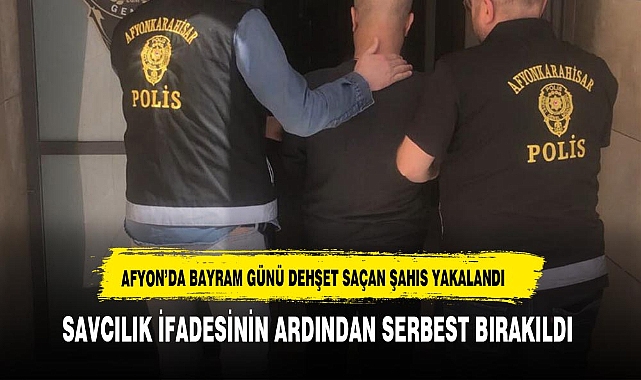 Afyonkarahisar'da aralarında husumet bulunan genci evinde bıçakla yaralayan şüpheli yakalandı